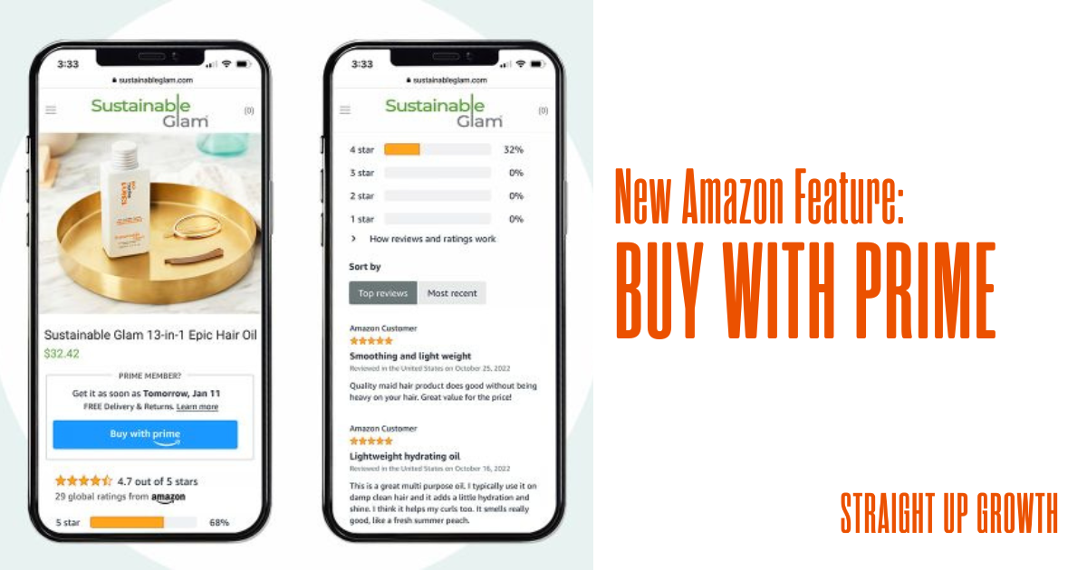 NEW Amazon Feature | Buy With Prime